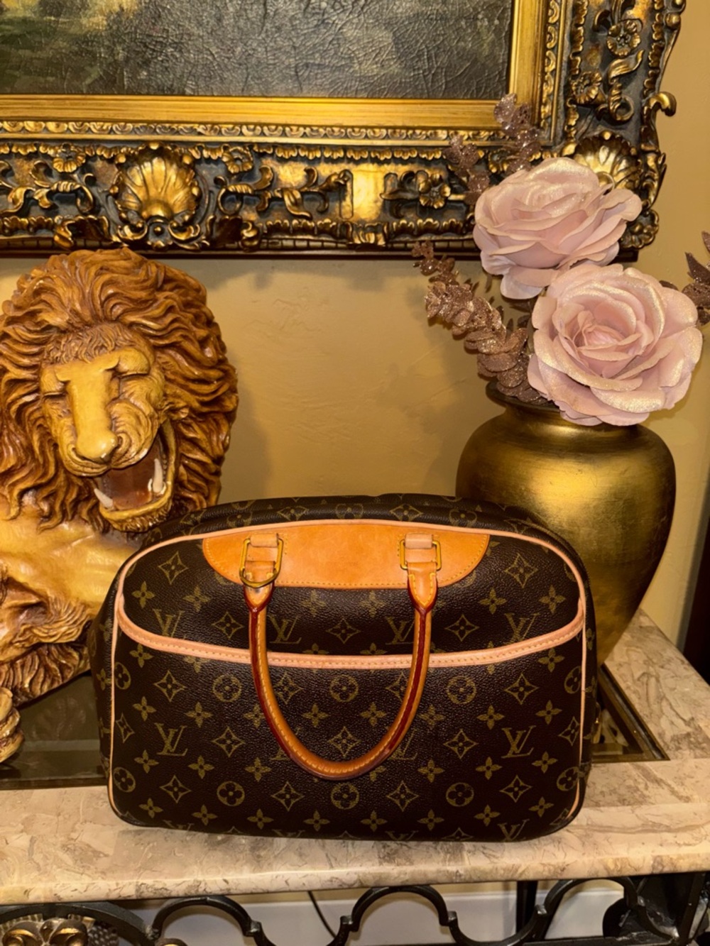 ✨ LOUIS VUITTON DEAUVILLE (PM) BAG + SARAH (LONG) WALLET SET ✨
